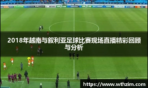 2018年越南与叙利亚足球比赛现场直播精彩回顾与分析